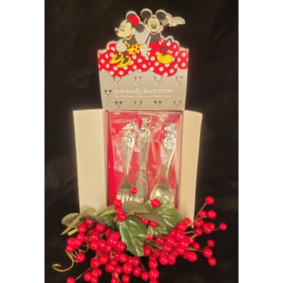 Vintage Disney Reed & Barton 3-Piece Silverware Set for Children - Picture 6 of 13